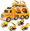 Construction Truck Toys for 3 4 5 6 Years Old Toddlers
