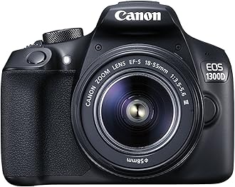 Canon EOS 1300D DSLR Camera with EF-S18-55 DC III F3.5-5.6 Lens