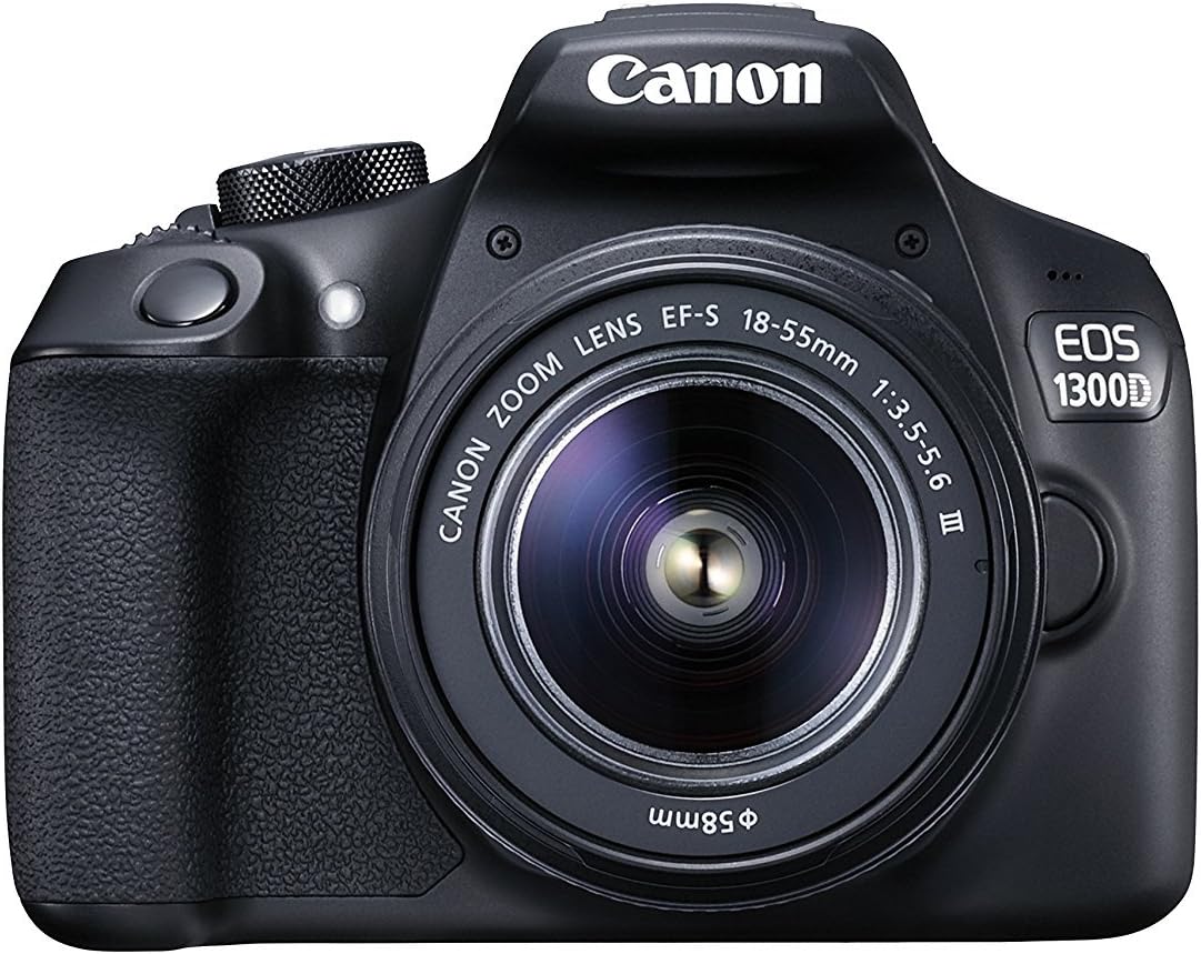 Canon EOS 1300D DSLR Camera with EF-S18-55 DC III F3.5-5.6 Lens