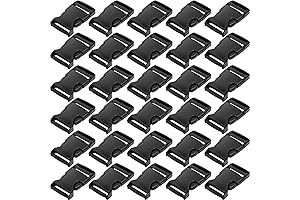 YGDZ 1 Inch Quick Release Plastic Buckle for Backpack Strap Webbing Belt