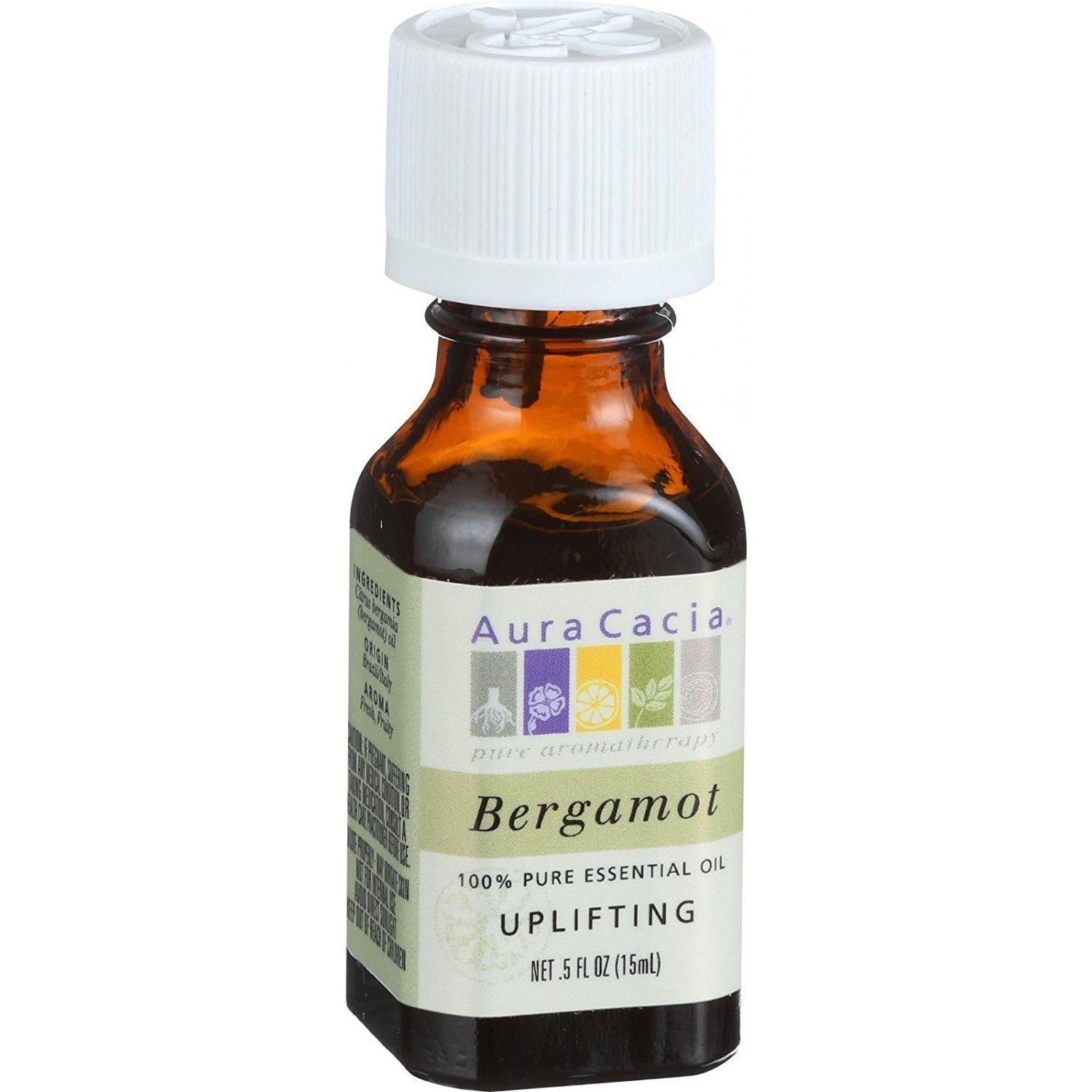 Aura Cacia - Essential Oil - Bergamot Uplifting - .5 oz