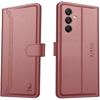AIBEX Leather Flip Case - Brown 5G