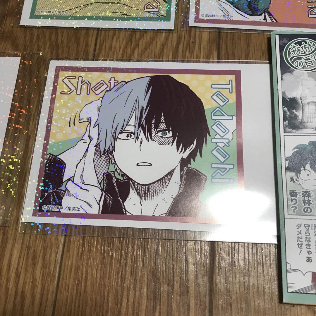 ヒロアカ 雄英の湯 入浴剤 ステッカー 轟焦凍 ジャンプショップ