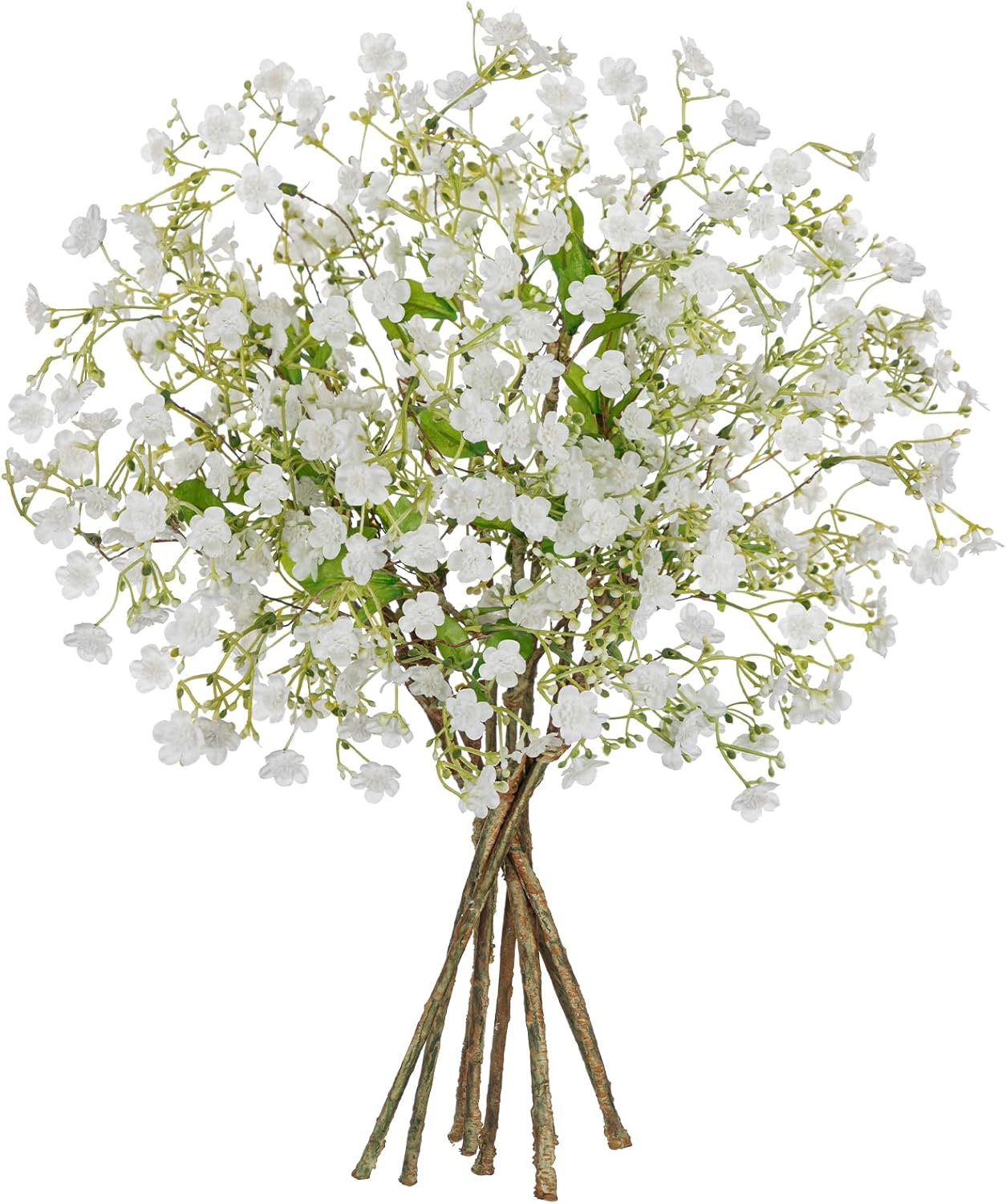 DILATATA 9 Pack White Baby’s Breath Artificial Flowers 9 Bundles Gypsophila Fake Silk Stems for DIY Floral Arrangements, Wedding Bouquets, Rustic Farmhouse Home Table Decor