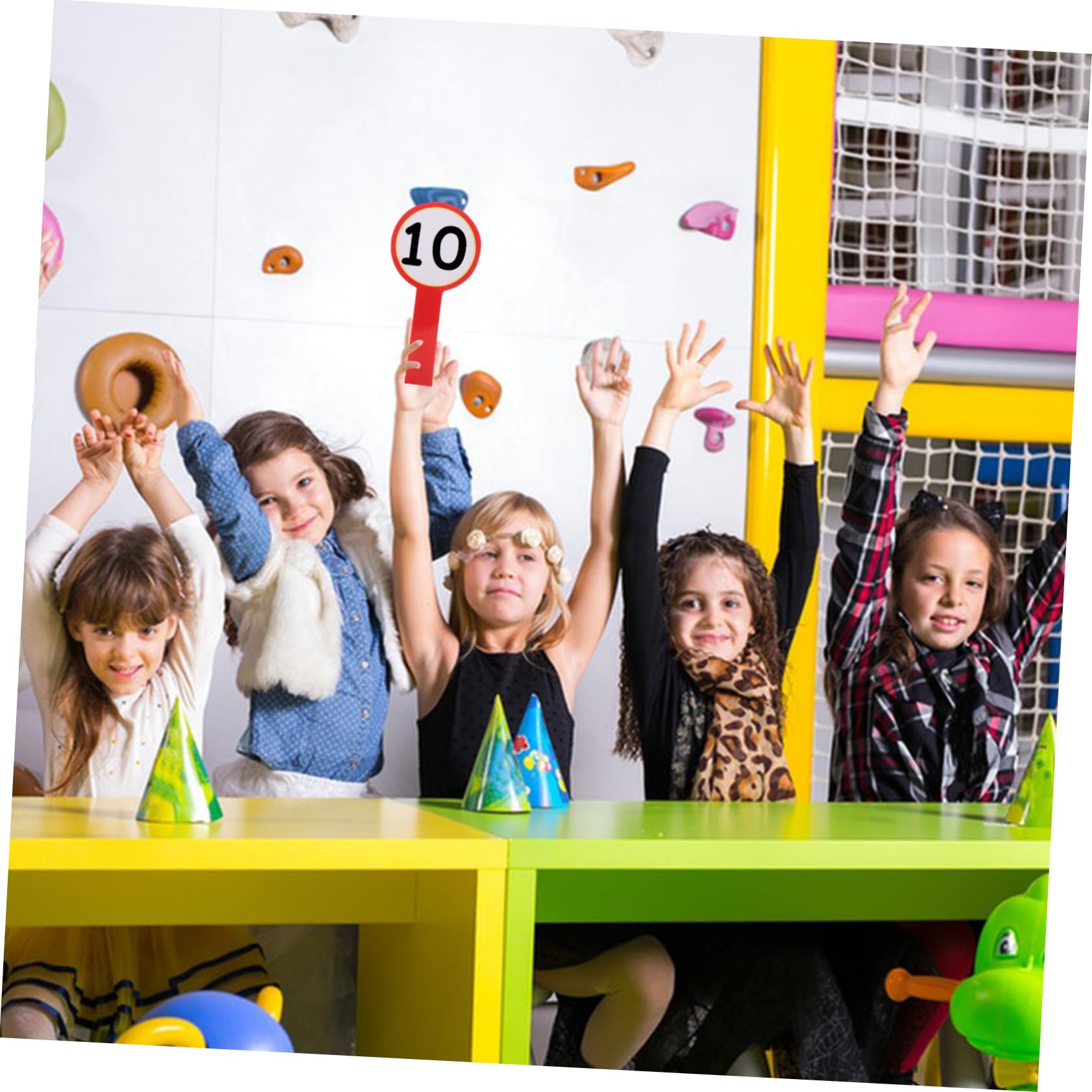 Gadpiparty Anzeigetafeln Set - 2 Stück Beschreibbare Paddel