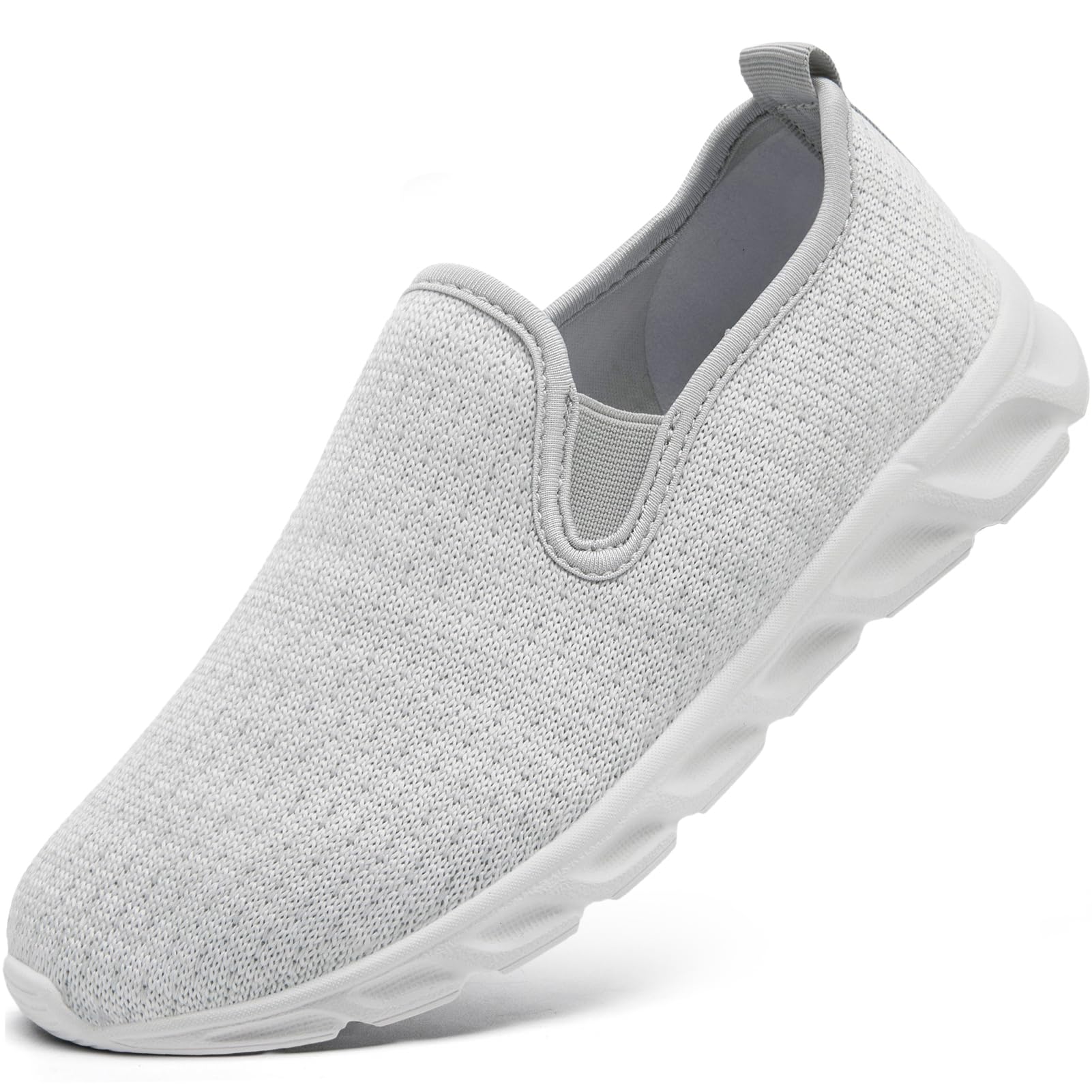 IEBPEH Damen Schuhe Slip on Sportschuhe Sneaker Turnschuhe Laufschuhe leicht atmungsaktiv Walkingschuhe Fitnessschuhe