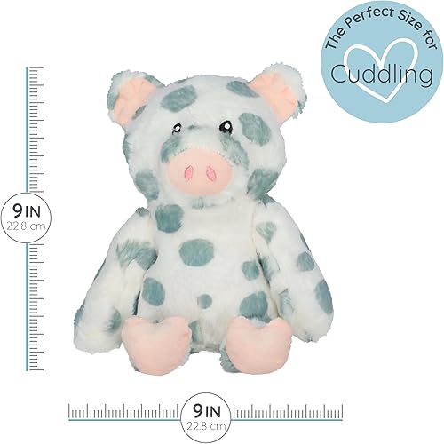 Miniatura 5 de 1i4 Group Warm Pals – Cerdo – Acogedores juguetes de peluche perfumados de lavanda para microondas – Animal de peluche calentable y refrigerable