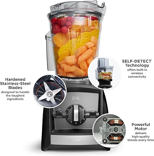 Miniatura 2 de Vitamix A2300 Ascent Series - Batidora inteligente grado profesional 64 onzas recipiente de perfil bajo pizarra