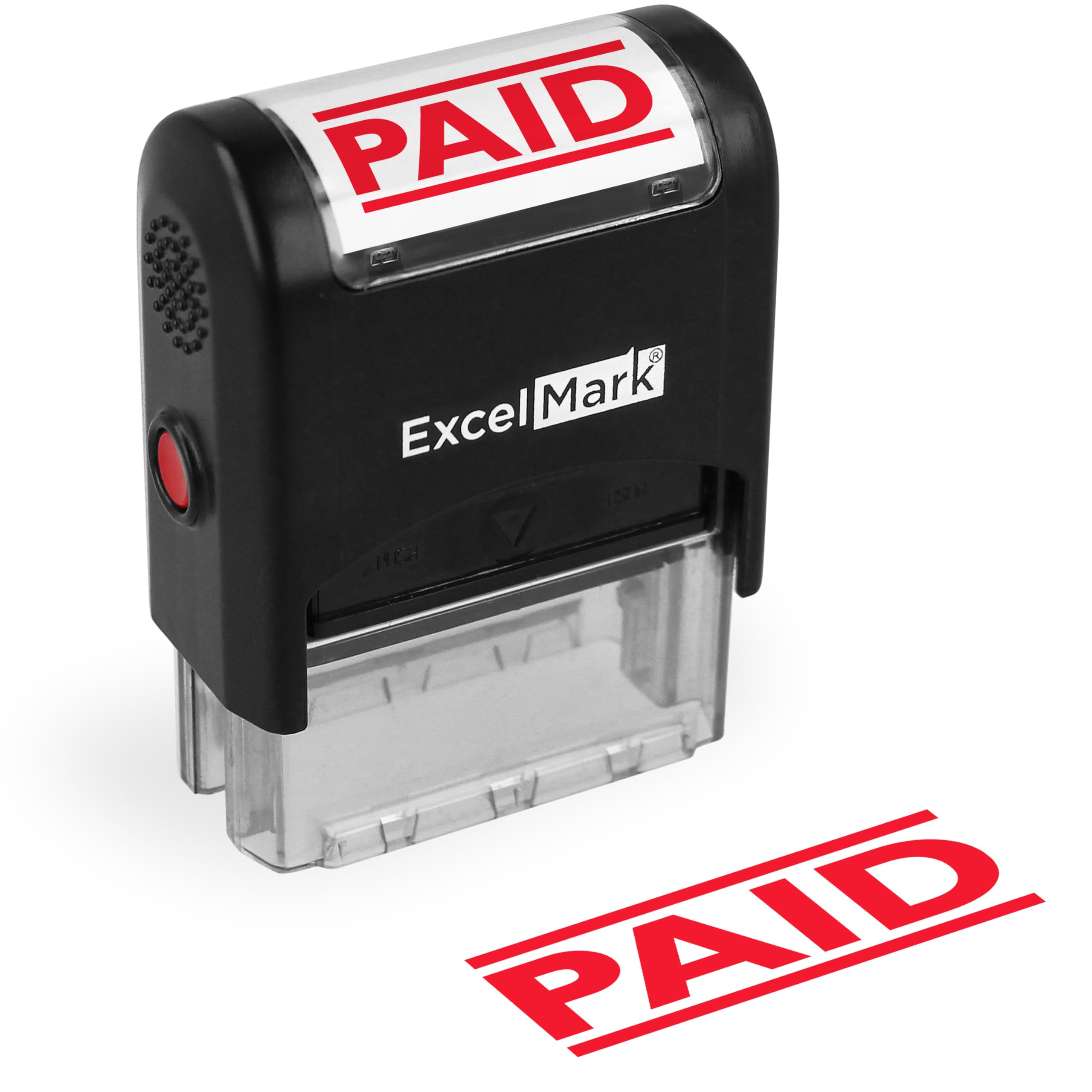 Bazic • Sello De Goma "PAID" - BPA Office Supplies