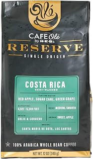 CAFE Ole Reserve Costa Rica Whole Bean Coffee Single Origin by H‑E‑B