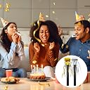 36 Pieces Party Squawkers Party Blower Noisemakers Blowouts Whistles Fringed Noise Maker in Gold and Silver Musical Blowouts for New Year Party Birthday Baby Shower Party Supplies gallery image