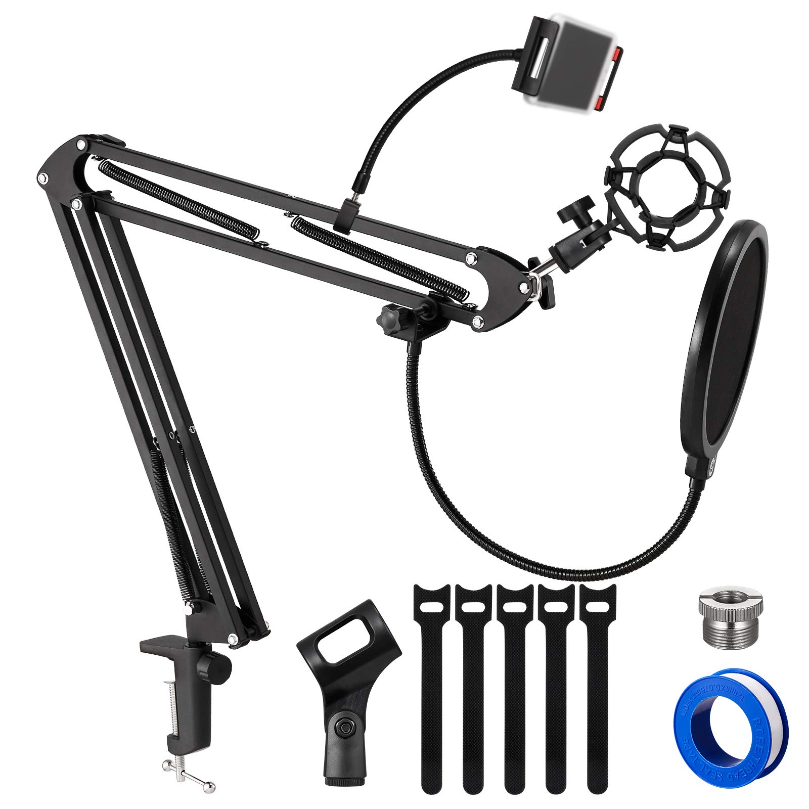 Buy Mic Boom Arm, EJT MultiAccessories Adjustable Microphone Stand