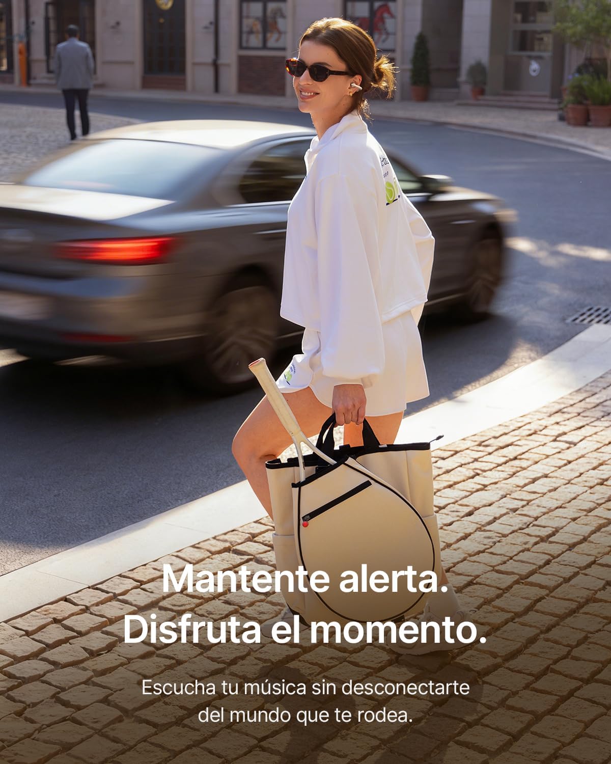 Baseus MC2 Auriculares Abiertos, Auriculares de Clip | CloudComfort 2.0, Hi-Res Audio, LDAC, SuperBass 3.0, Bluetooth 6.0, 4 Micrófonos con IA, 55 h de autonomía, IP67, 5,1 g 9
