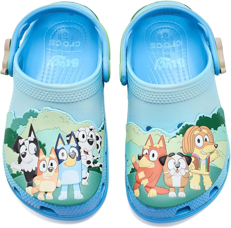 Sandália crocs bluey classic clog juvenil multi