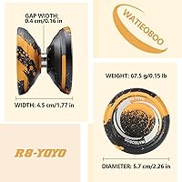 Vista 4 de WATIEOBOO Yoyo Sensible y No Sensible