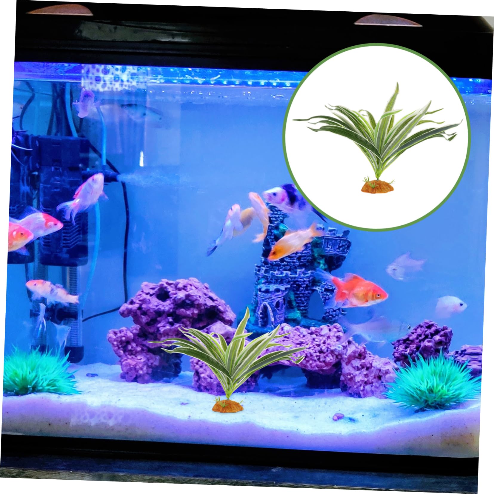 5 Piante Di Rettili Realistiche Per Decorazioni Da Terrario Accessori Per Rettili Decorazioni Per Acquari E Pesci