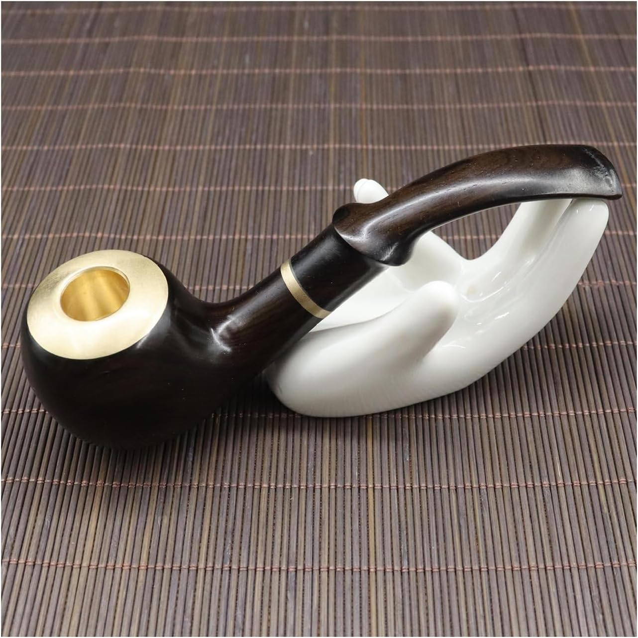 Smoke Pipe Pipas para Fumar Purple Sandalwood for Collection Gift-Style 1 Small
