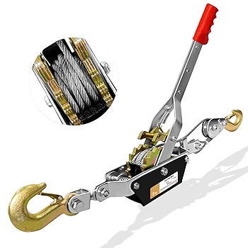 SENKEYFE重型拉绳机，手动钢丝绳拉动工具