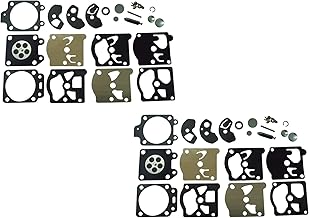 C·T·S Carburetor Repair and Rebuild Kit Replaces Walbro K10-WAT for STIHL Husqvarna McCulloch Echo Chainsaw Edger Trimmer (Pack of 2)