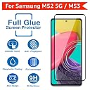 POPIO Military-Grade Gorilla Tempered Glass For Samsung Galaxy M52 5G / M53 / M54 / F54 | 9H Hardness, Edge-to-Edge, Bubble-Free gallery image