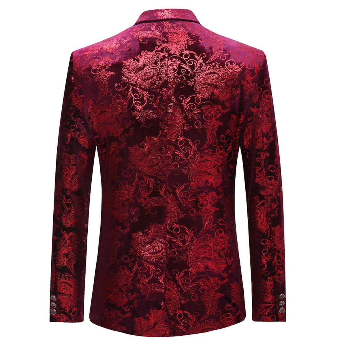 Allthemen Haut de Costume Mince Affaires Mariage décontraction-Costume Homme-Costume Moderne