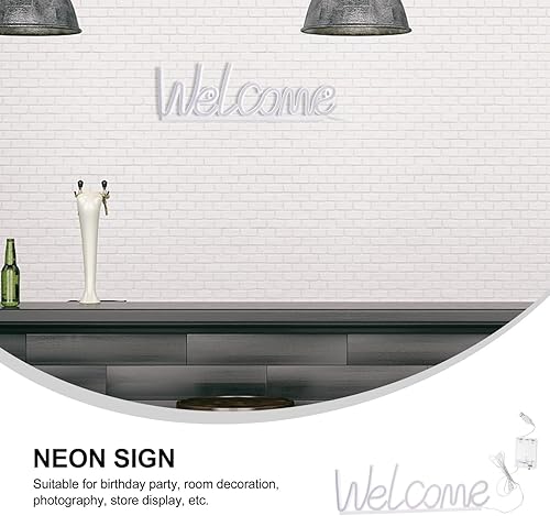 Miniatura 7 de Didiseaon Letreros LED de decoración con lámpara de neón, luces de neón, letreros de neón para fiesta, letrero de neón LED, letrero de neón LED,