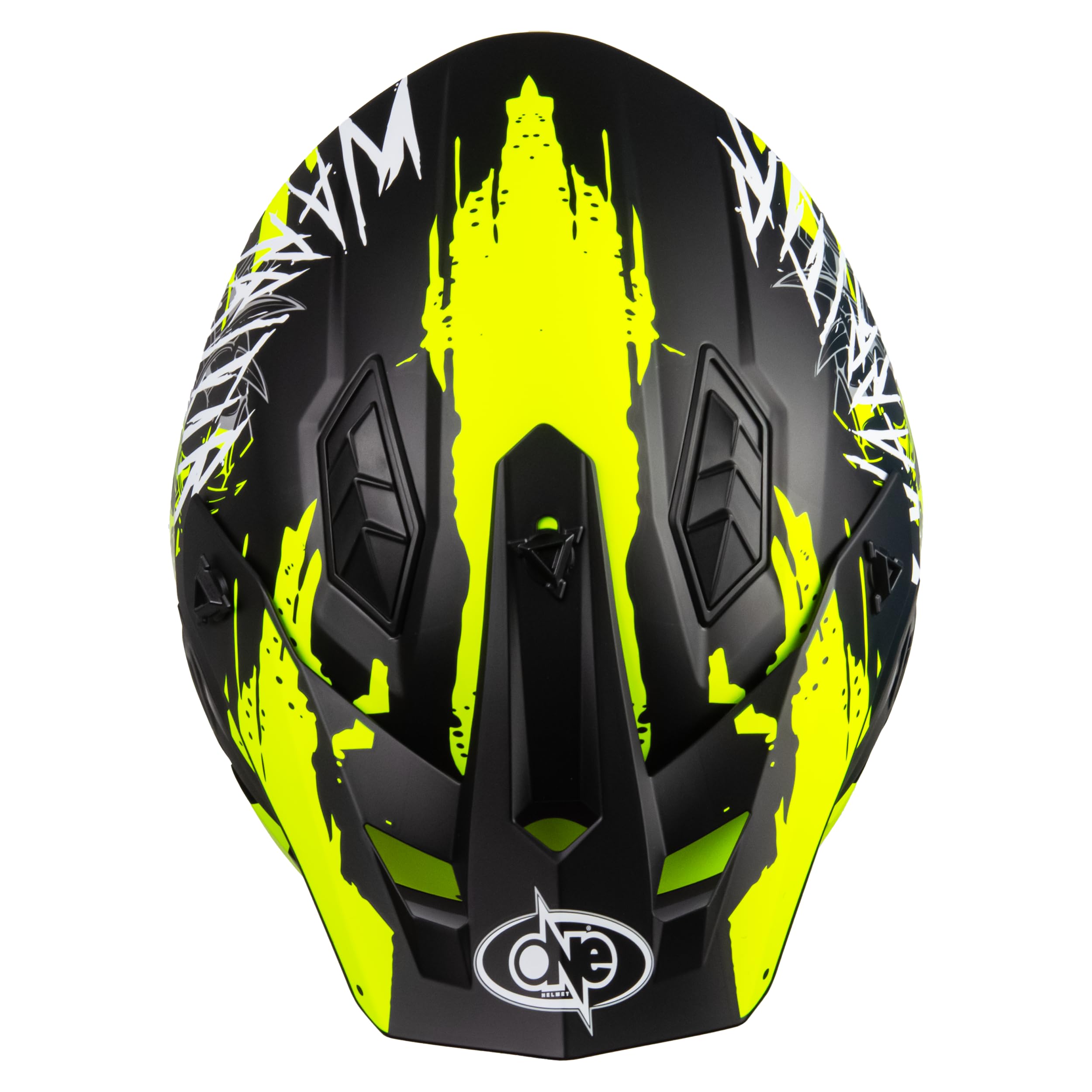 Motorradhelm Von Camamoto - Track Warrior Demi-Jet Helm Mit ECE 22-06 Zulassung In Gelb/Schwarz