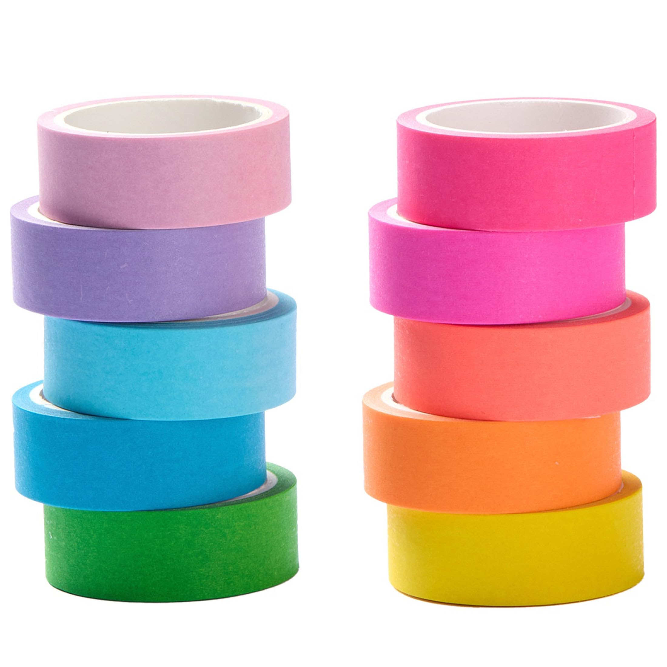 Arc-en-ciel Washi Tape Set Couleurs unies