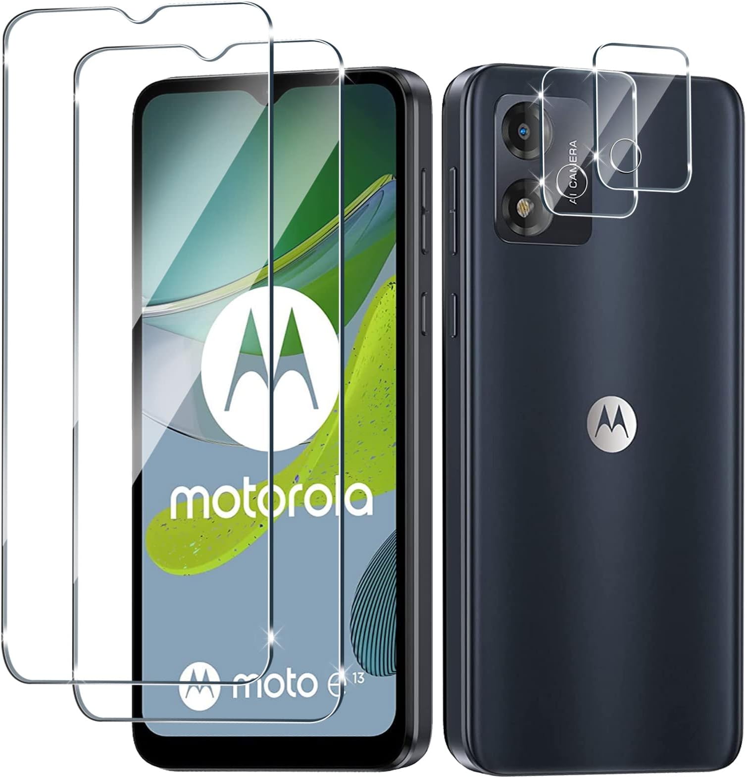 DOSMUNG Panzerglas Für Motorola Moto G7 - 2er Set Mit 9H Härte