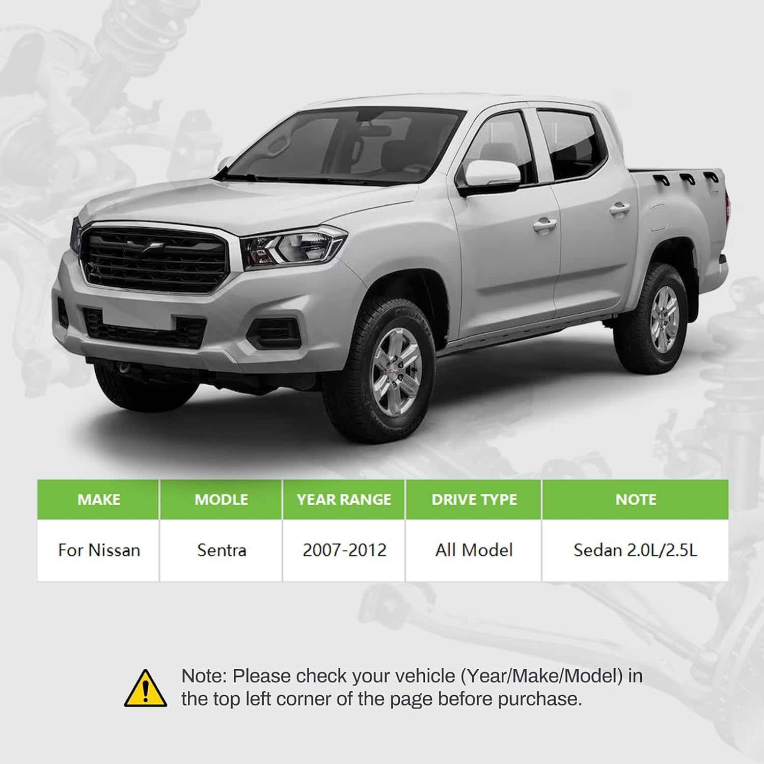 scitoo 8pcs suspension kit 2 front lower control arm w/ball joint 2 front sway bar end link 2 outer 2 inner tie rod end link for nissan sentra 2007 2008 2009 2010 2011 2012 2.0l 2.5l k620374