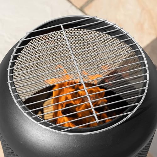 Miniatura 7 de Harrier ARVO - Parrillas para hogueras  5X tamañoscircular y cuadrada  Rejilla para hoguera  Parrilla de barbacoa  Compatible con todos los cuencos