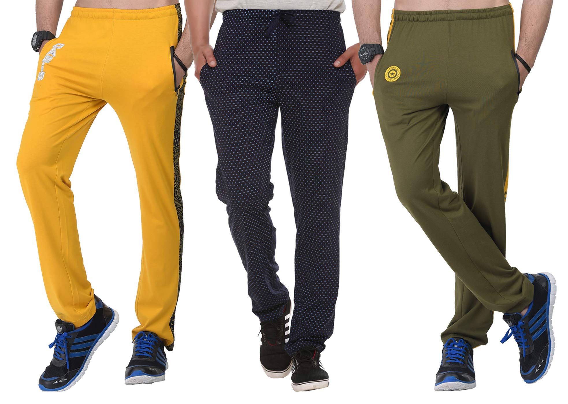 SHAUNMen's Regular Fit Track pants