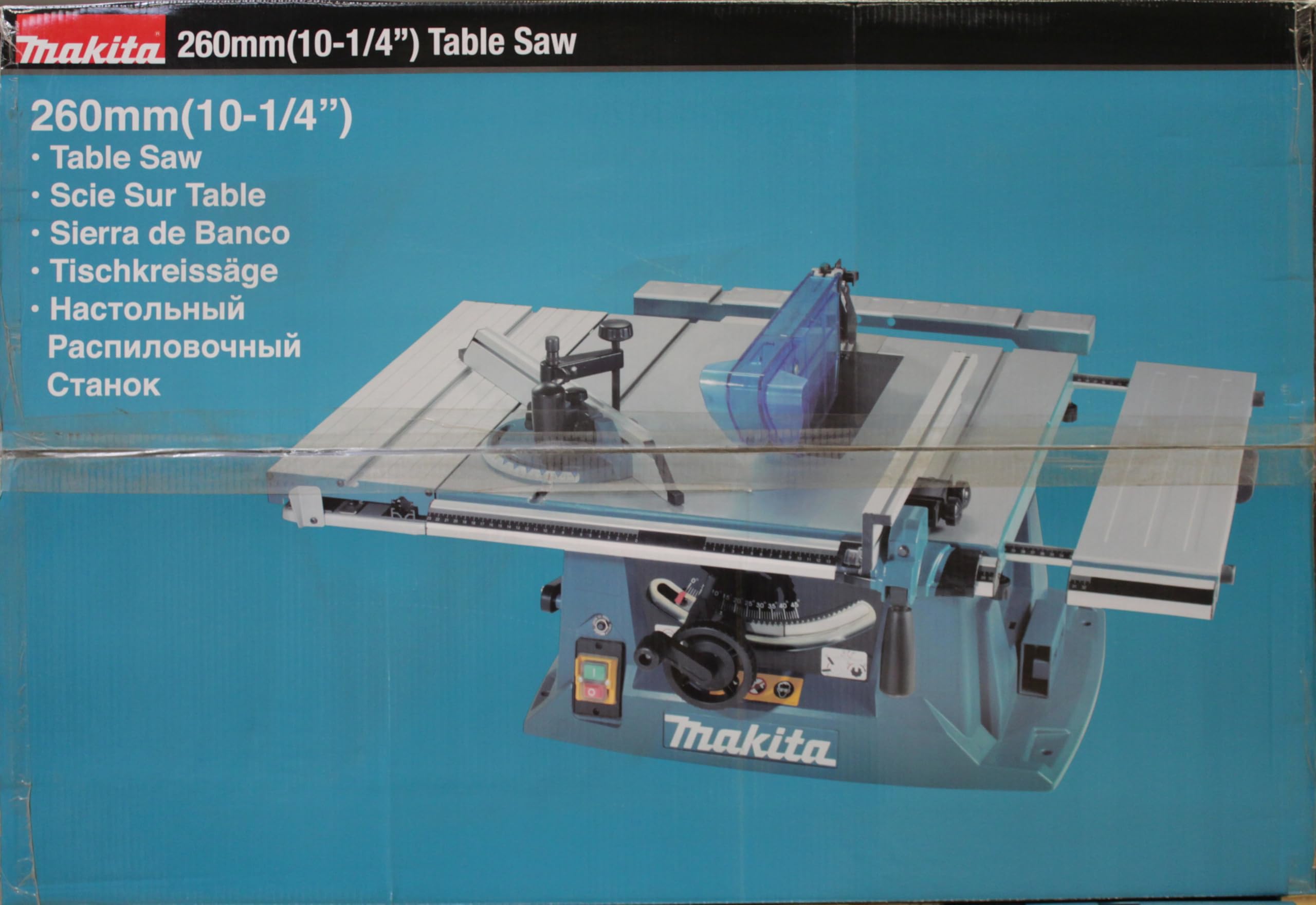 Makita MLT100NX1 Tischkreissäge 260 mm mit Untergestell