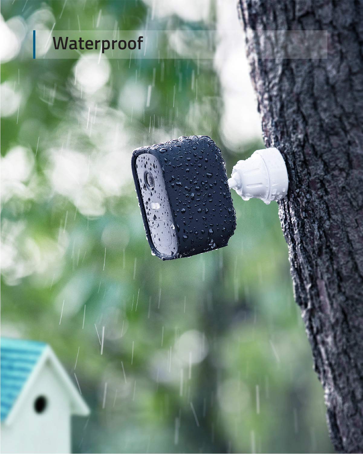eufy Security eufyCam 2C Skin (Doppelpack), Silikonhülle Schutzhülle für eufyCam 2C, einfache Installation, Schützt vor Regen (Generalüberholt)
