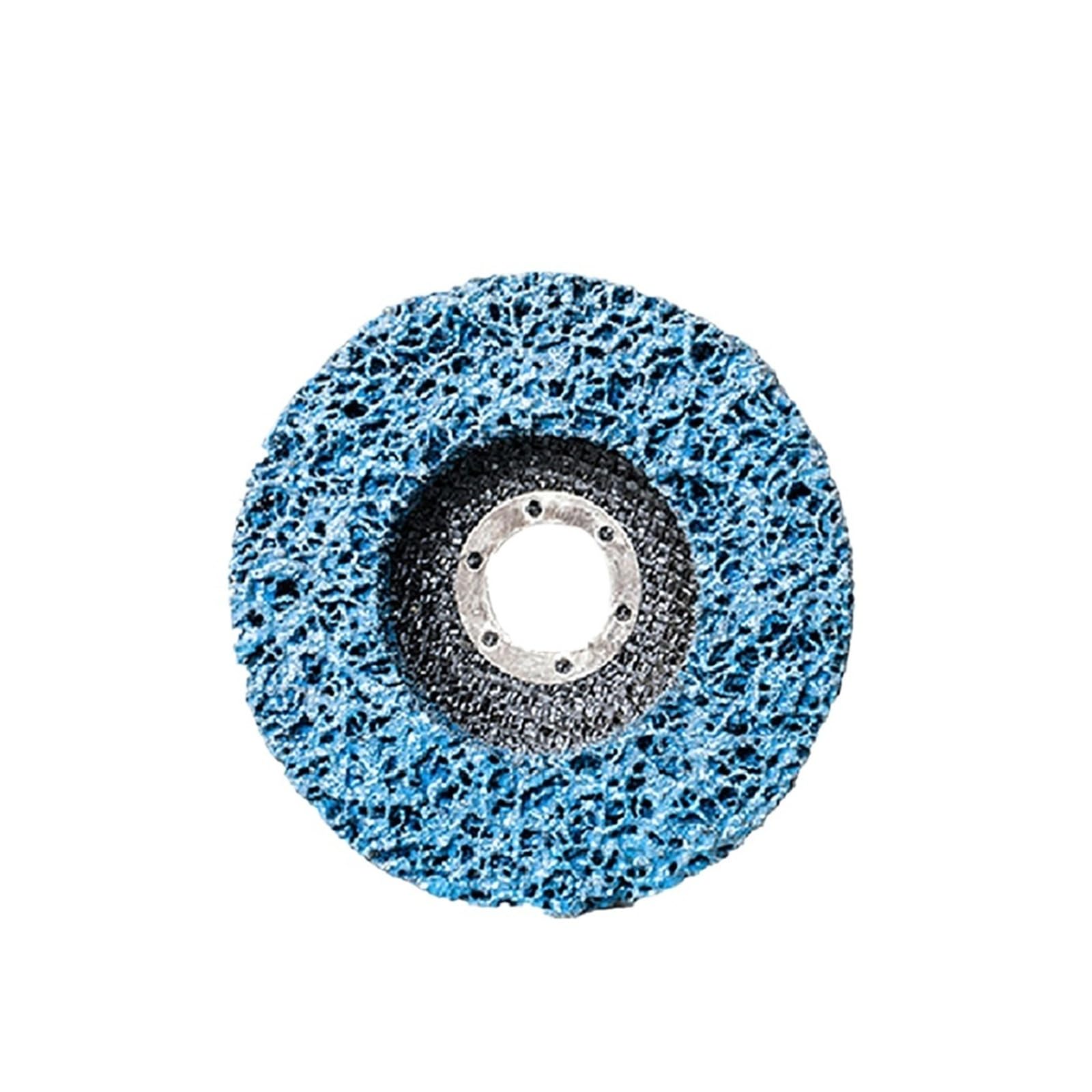 1PC Coral Disc Poly Strip Diamond Grinding Wheel Flap Disc 4/4.5/5 Inch for Angle Grinder Paint Rust Removal Abrasive Cleaning(PURPLE,115mm)