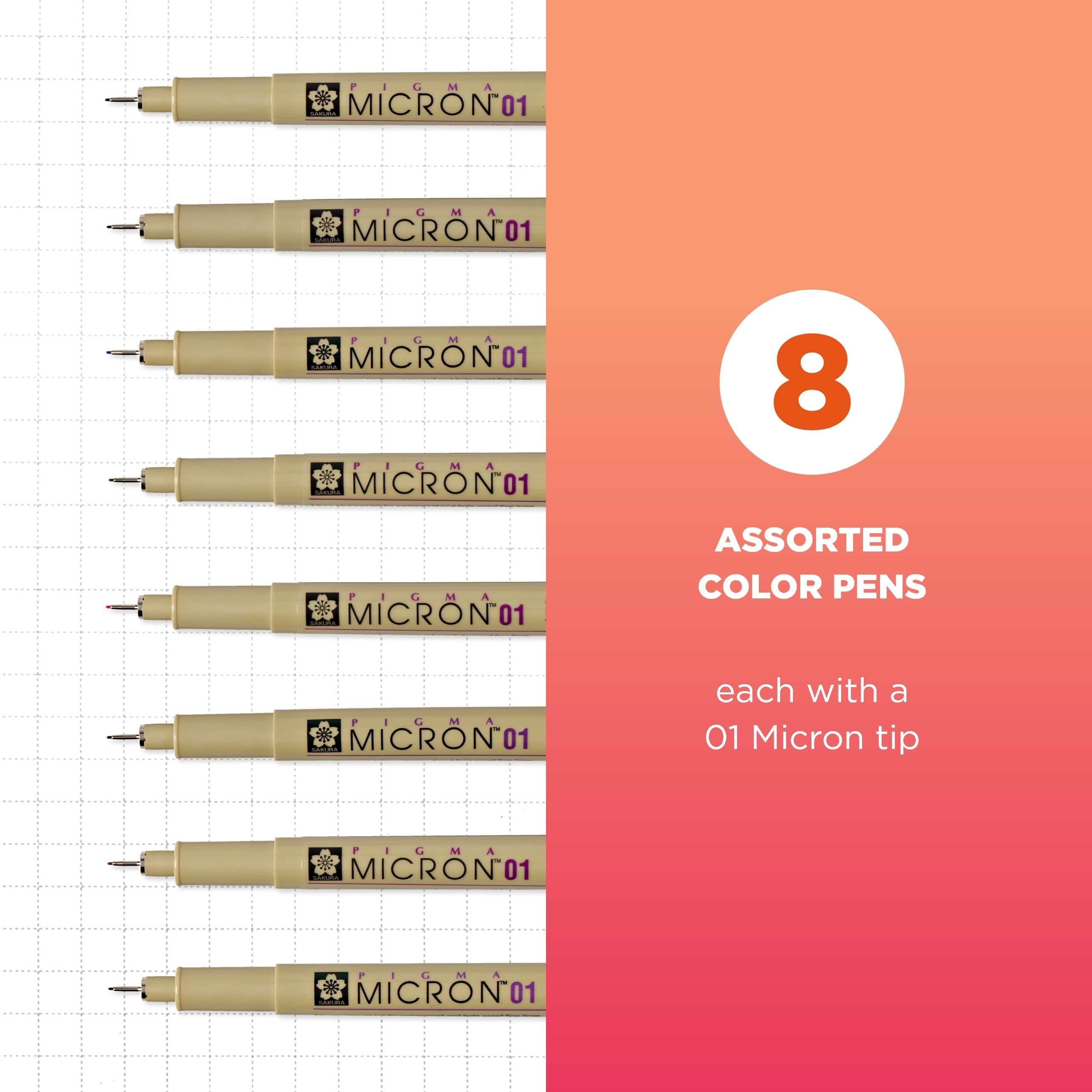 Amazon.com: SAKURA Pigma 30068 Micron Blister Card Ink Pen Set