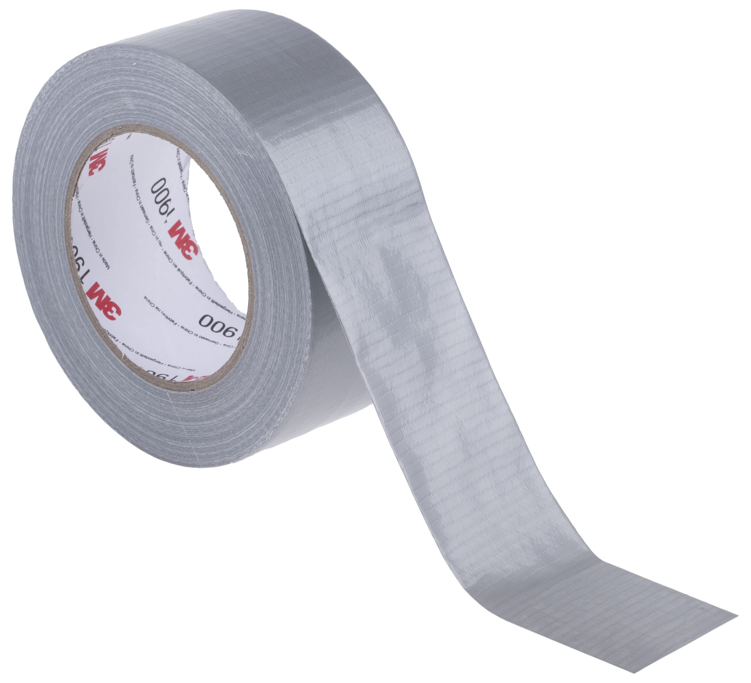 Dpm tapes - 1900 Duct Tape - Nastro Americano Telato Extra Forte per Riparazioni, Fissaggio, Imballaggio, Sigillatura, Emergenze, Tutti gli utilizzi - Per interni ed esterni - 50 mm x 50 m (Grigio)