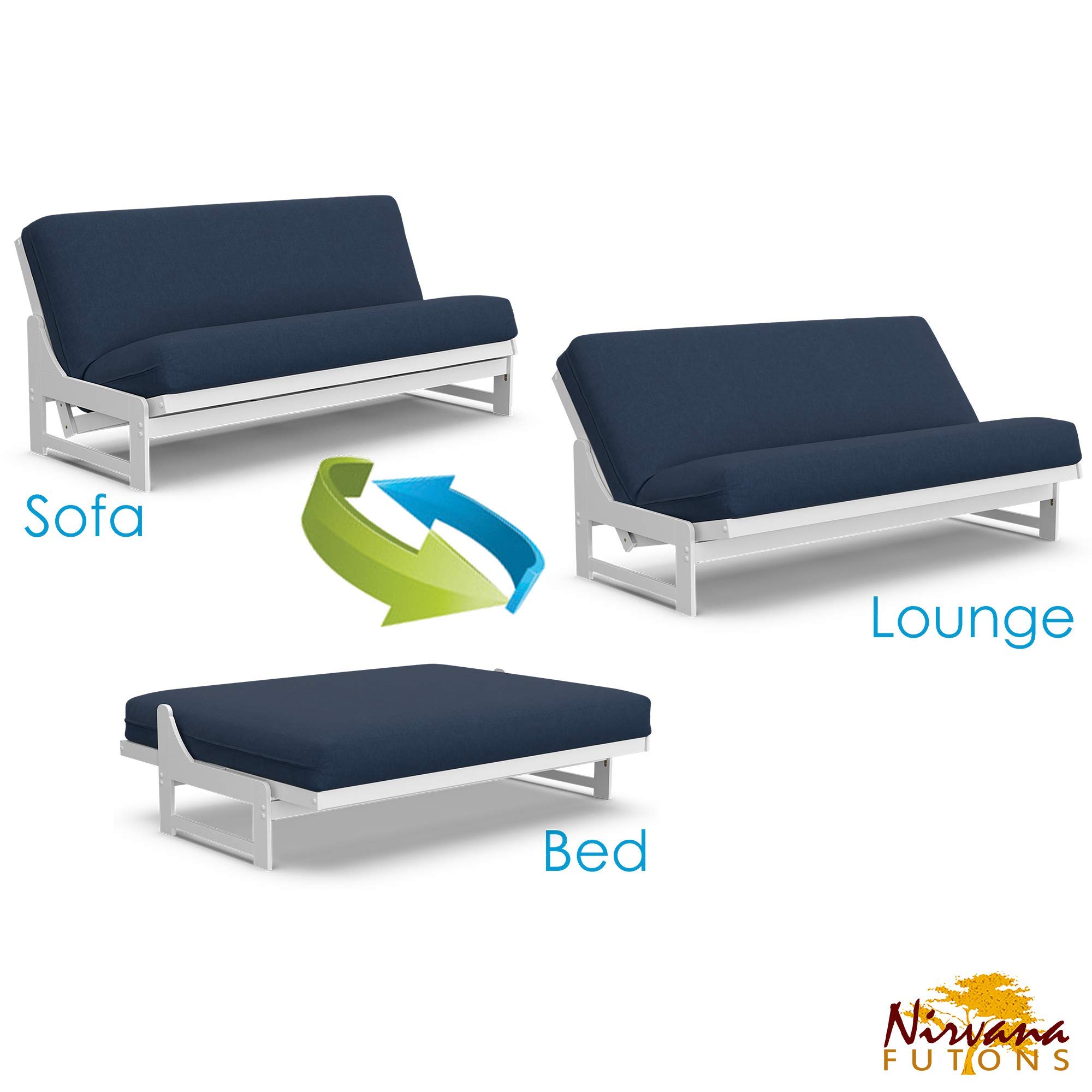 Buy Nico Urban Loft Linen Series Sleeper Sofa Collection by Nirvana