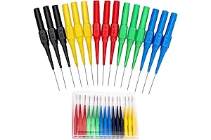 15pcs Back Probe Kit Automotive - Non-Destructive Insulation Piercing Test Probes