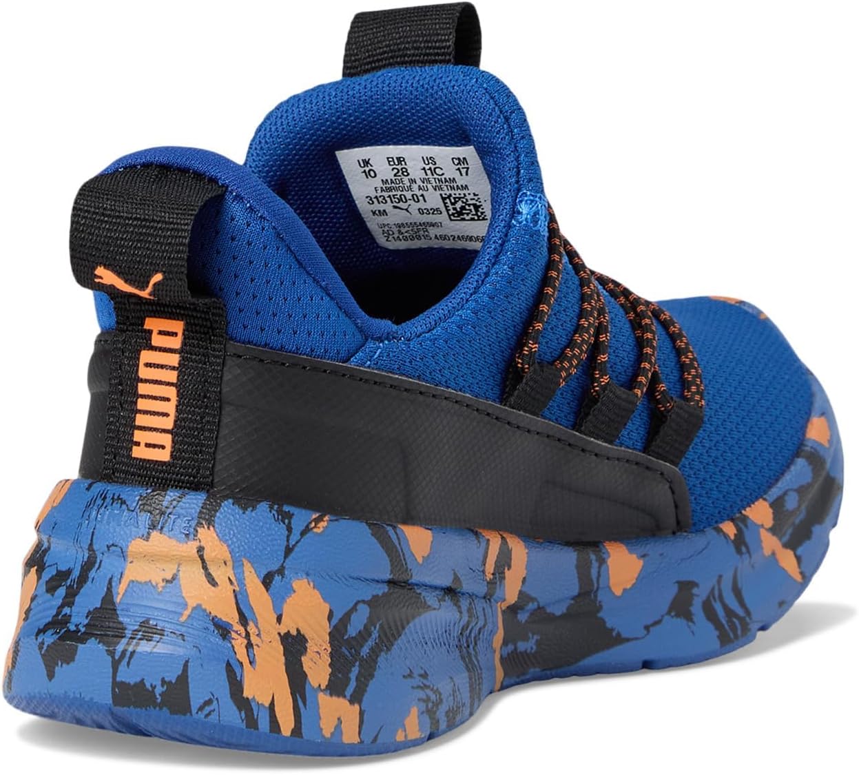 PUMA Toddler Boys One4all 2.0 Blizzard Slip On Sneakers Shoes Casual - Black - Image 5