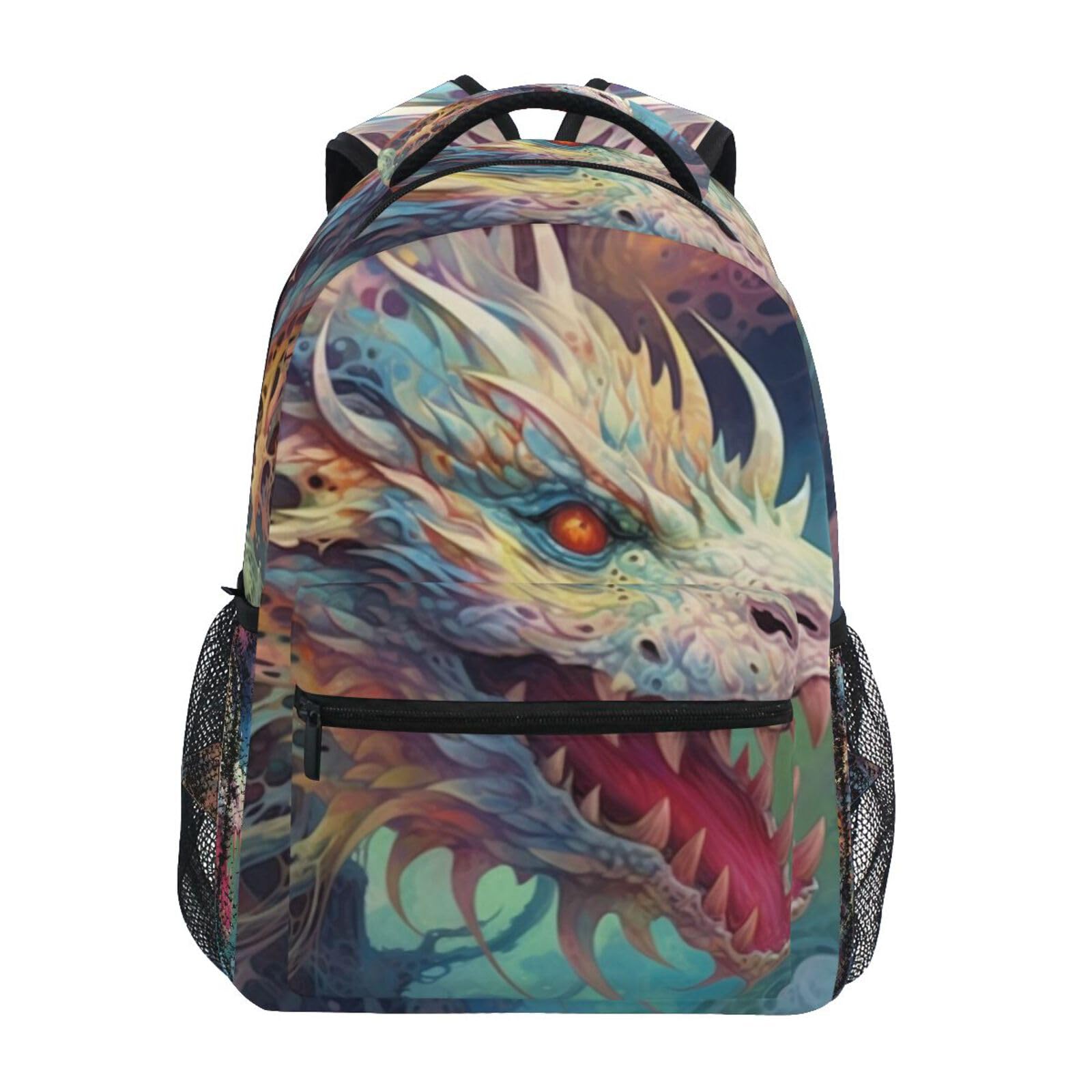 Sac à dos Dragon SKYSHU imperméable idéal pour les trajets quotidiens et les cours - 8