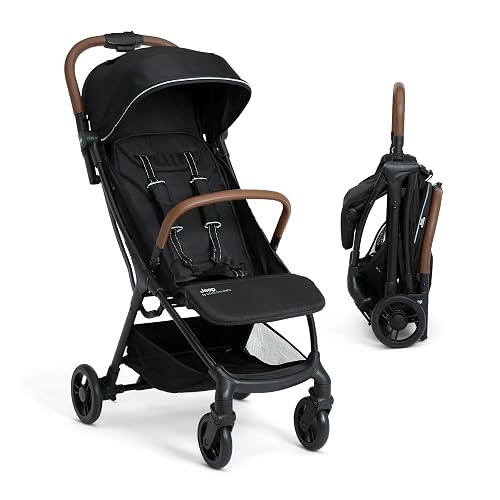 Jeep Altitude Compact Travel Stroller by Delta Children Black
