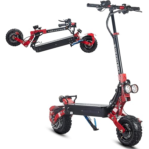 Electric Scooter for Adults, X1 1000W 48V 13A, X3 2400W 48V 21A Motor Electric Scooter for Adults, Up to 28 MPH & 30 Miles,50 MPH & 65 Miles Ranges, Foldable Commuter Electric Scooter