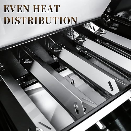 Miniatura 5 de Hisencn Placas de calor y rejillas de cocción para Cuisinart 2456, GAS9456AS, GAS9456ASO, piezas de repuesto para tiendas de campaña de calor para