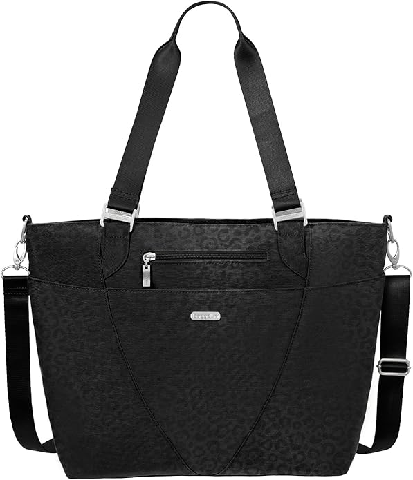 Baggallini Avenue Tote - 12x18 Laptop Tote Bag for Women - Lightweight Work Travel Carry On Bag