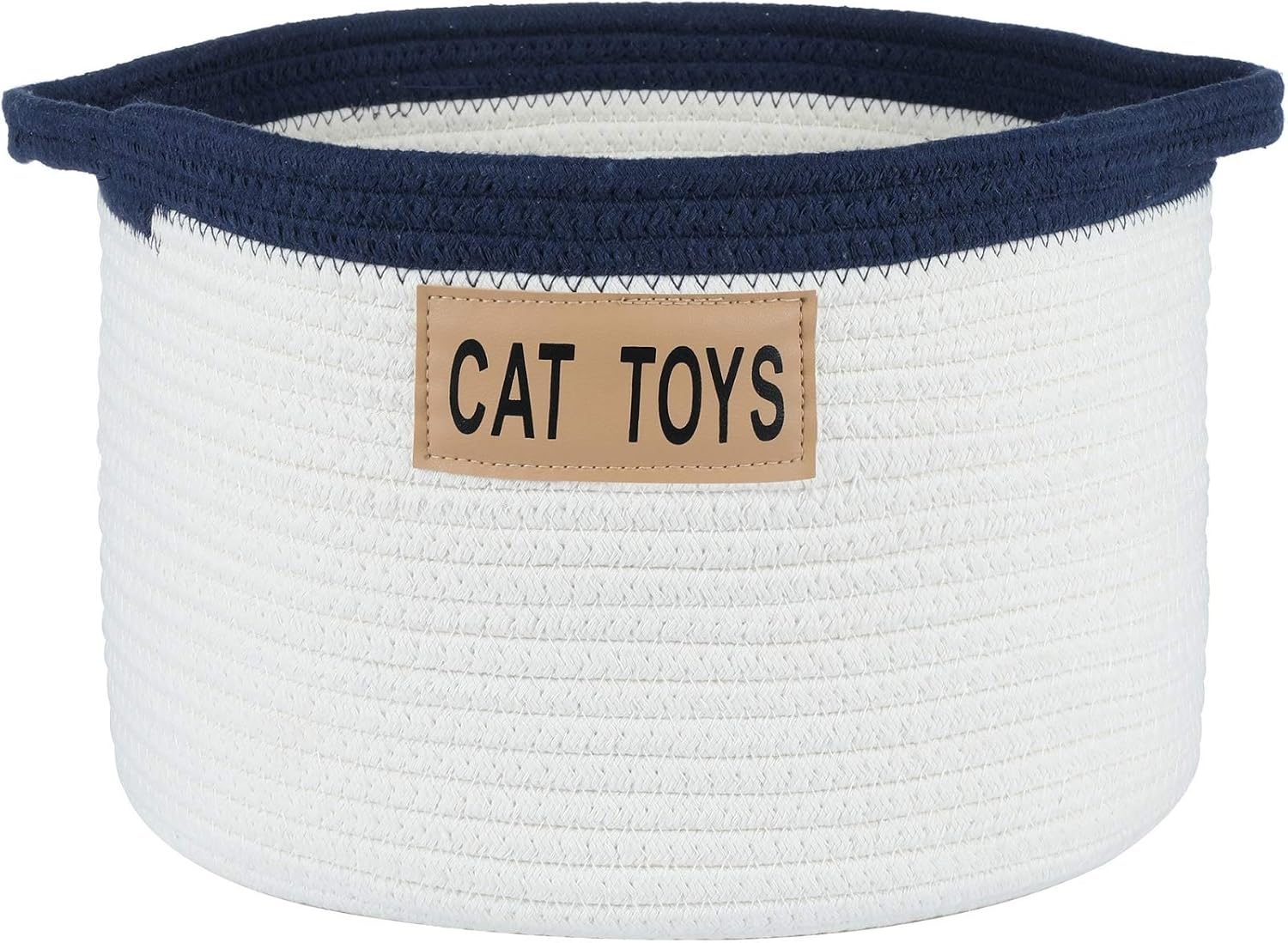 Midlee Cat Toy Rope Cotton Basket (Large)