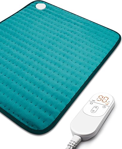 Miniatura 8 de Almohadilla térmica para aliviar el dolor de espalda con 6 ajustes de calor, 4 apagado automático, regalos para mujeres, mamá, hombres, papá,