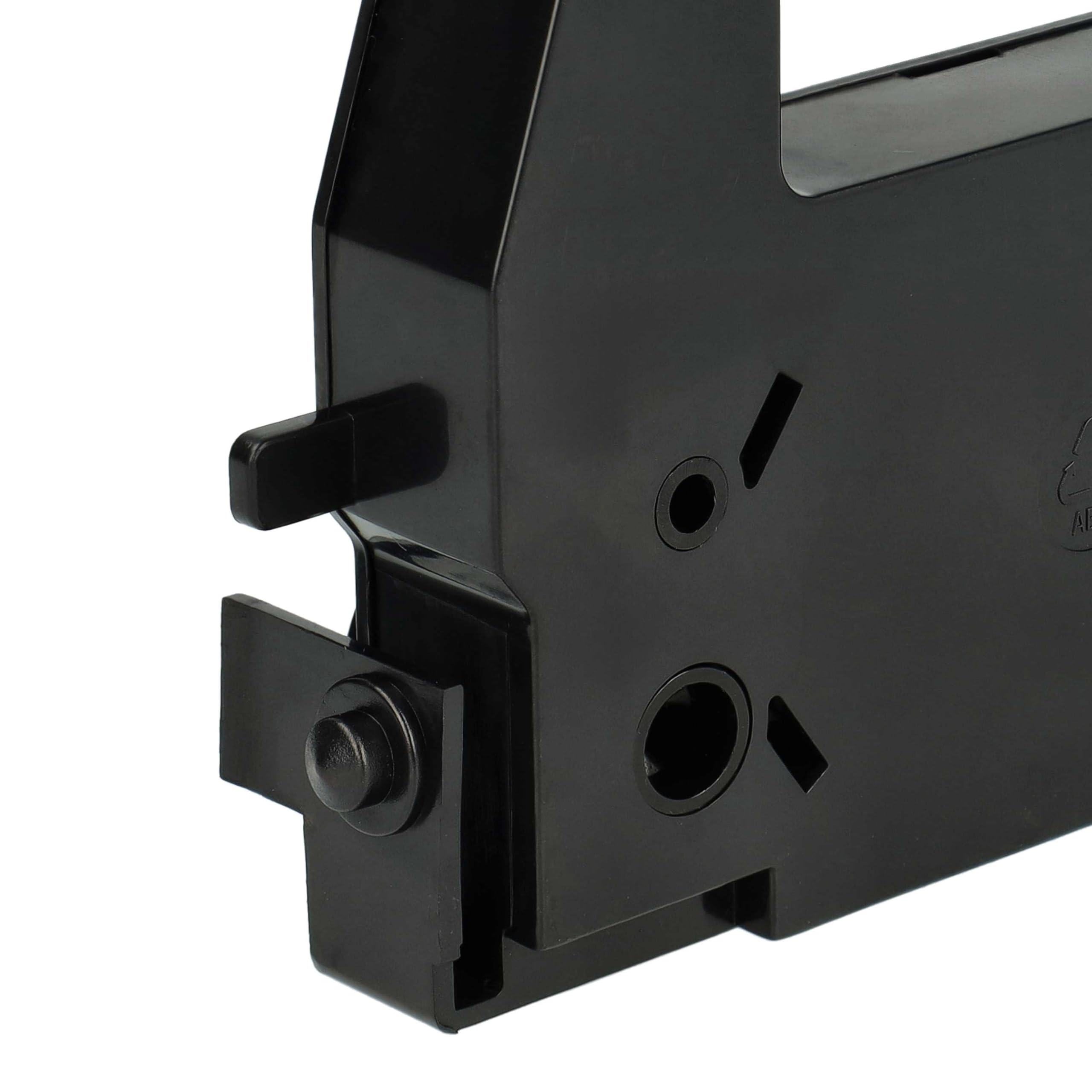 vhbw 10x Ruban encreur remplacement pour Fujitsu 18490-DL 3700, CA02374-C104 pour imprimante matricielle ou de reçus - noir