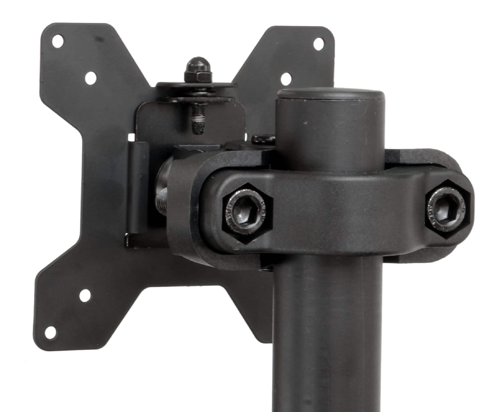 Buy U2860PCM Ø28 60mm Pole Clamp Mount with Quick Release VESA bracket for LCD monitors/ TVs
