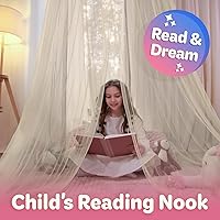 Vista 3 de Bollepo Dosel de Cama Amarillo para Niñas con Estrellas Brillantes - Dosel de Bebé Amarillo Princesa para Cama, Decoración de Habitación